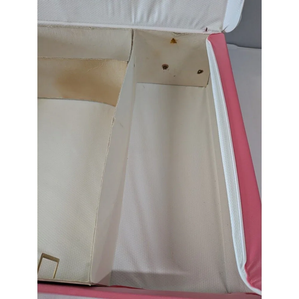 Vintage Pink Tara Toy Corp Deluxe Fashion Doll Case 17x12
